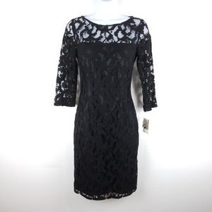 Aidan Mattox Lace Dress